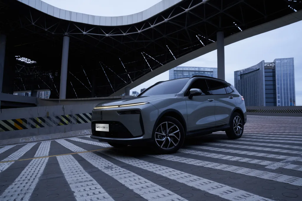 Wey SUV in city
